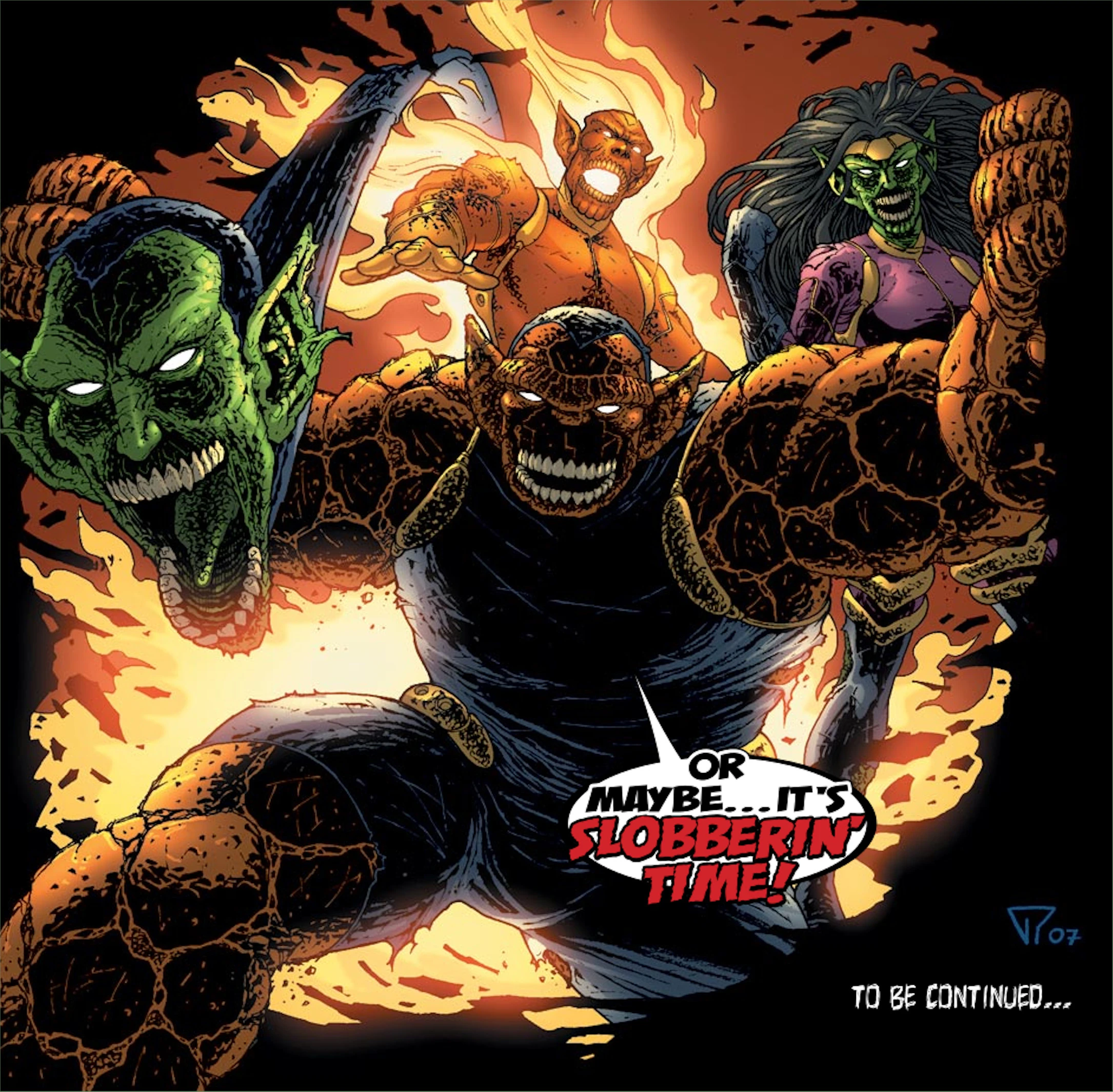 Zombies Skrull Fantastic Four (Earth-2149)