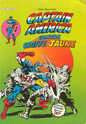 Captain America (1° série) - Captain America contre Griffe Jaune