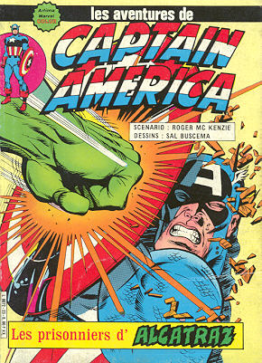 Captain America (1° série) - Les Prisonniers d'Alcatraz