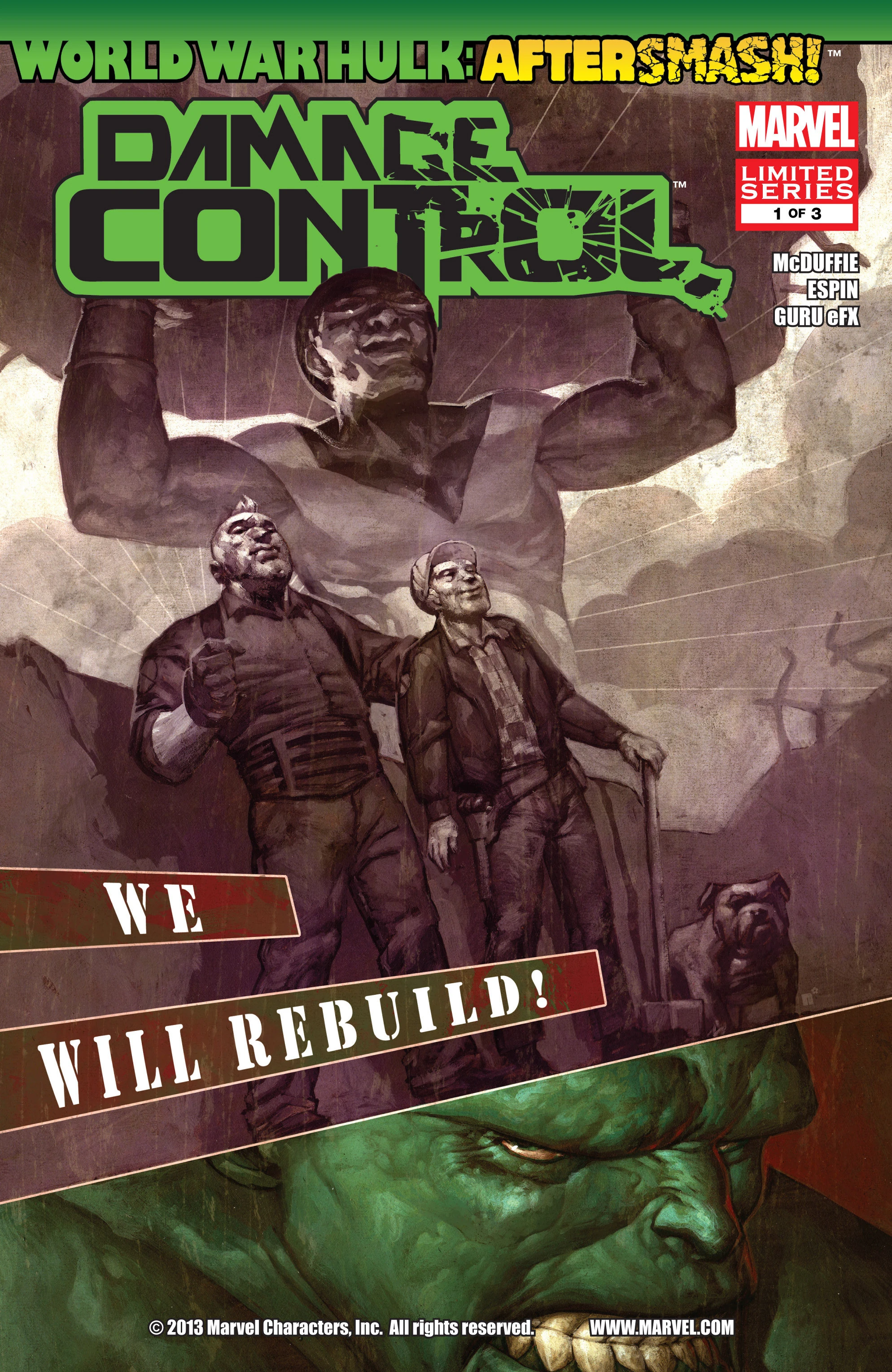 World War Hulk Aftersmash: Damage Control (2008) #1 (2)