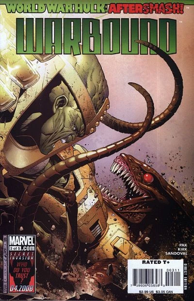 World War Hulk Aftersmash: Warbound (2008) #3 (1)
