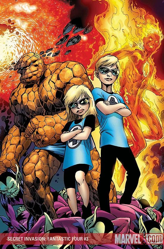 Secret Invasion: Fantastic Four (2008) #3