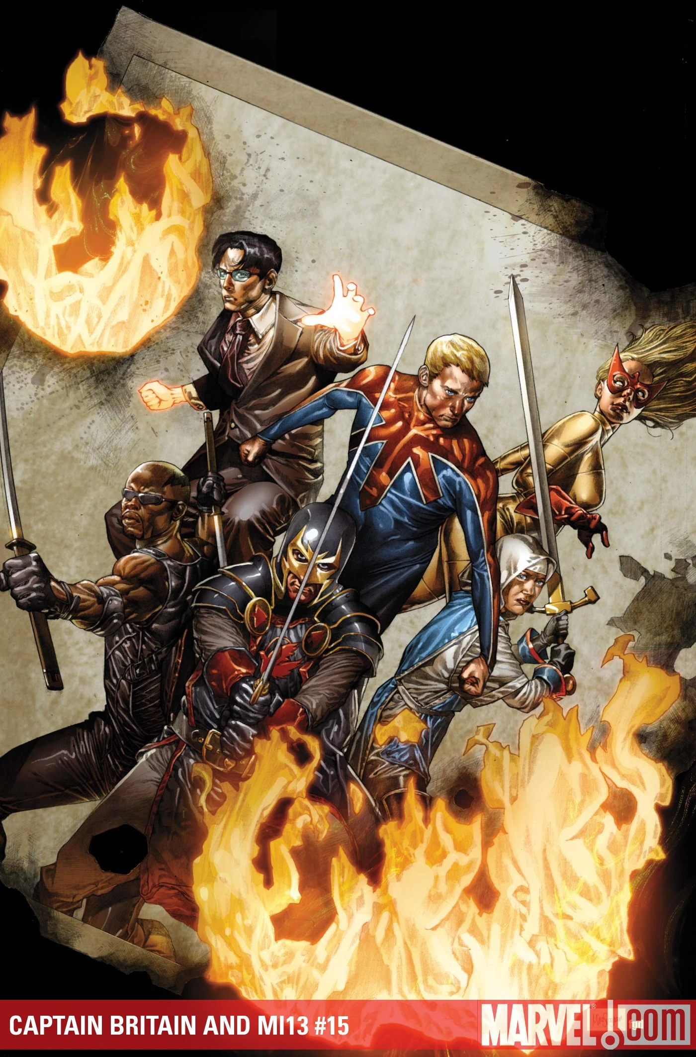 Captain Britain and MI:13 (2008) #15