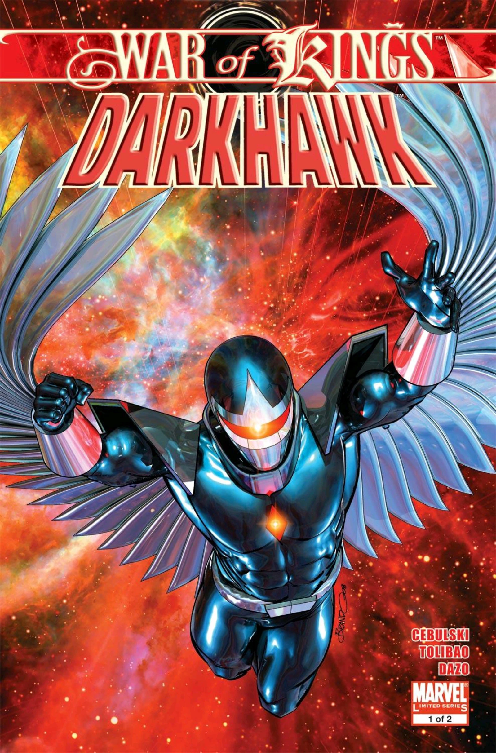 War of Kings: Darkhawk (2009) #1 (2)
